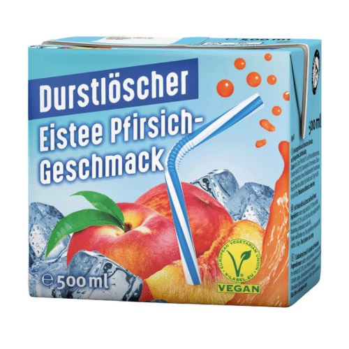 Durstlöscher Pfirsich 0,5l (pfandfrei)