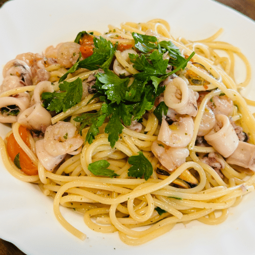 Spaghetti Ai Frutti di Mare