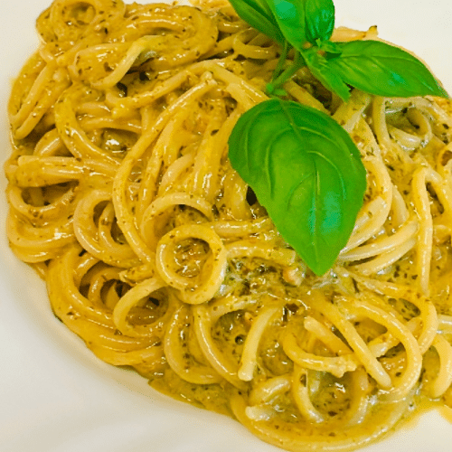 Spaghetti Al Pesto