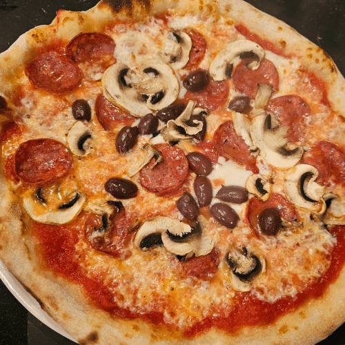 Pizza Diavola (scharf)