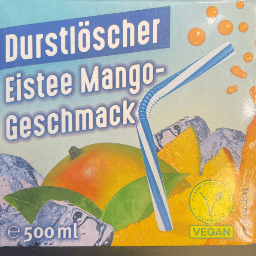 Durstlöscher Eistee Mango 0,5l