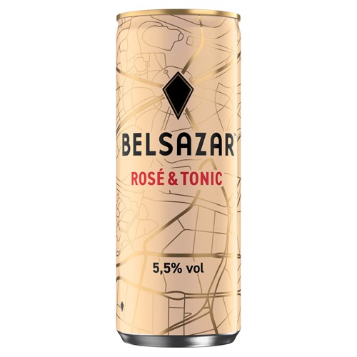 Belsazar Rose & Tonic 0.25l (EINWEG)