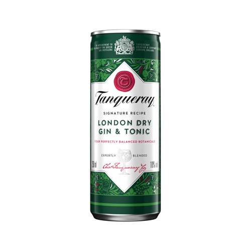 Tanqueray London Dry Gin & Tonic 0.25l (EINWEG)