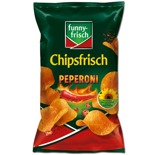 funny-frisch Chipsfrisch Peperoni 150g 