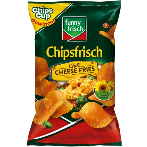 funny-frisch Chipsfrisch Chili Cheese Fries Style 150g 
