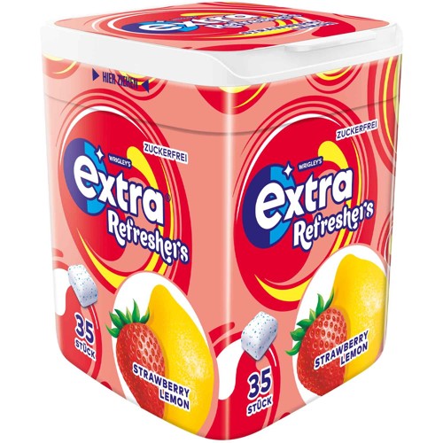 Extra Refreshers Strawberry-Lemon 78g