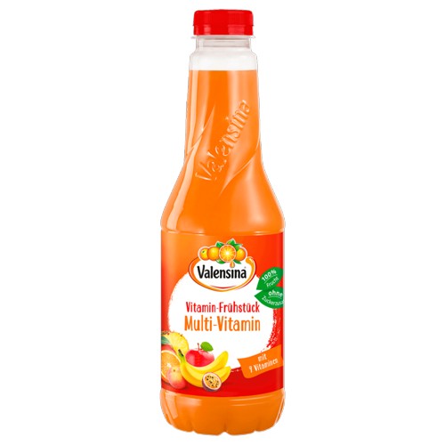 Valensina Vitamin-Frühstück Multivitamin 1.0l (EINWEG)
