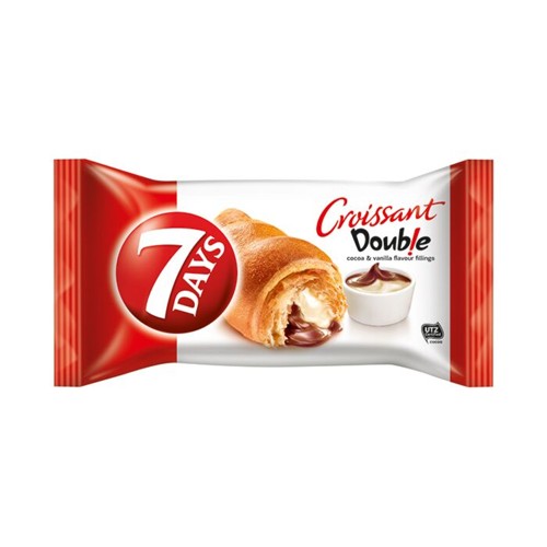7 DAYS Double Croissant Vanille/Kakao 60g 