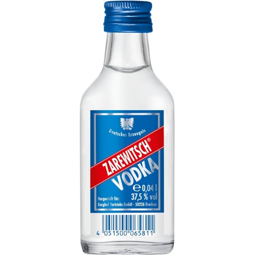 Zarewitsch Vodka 0.1l 