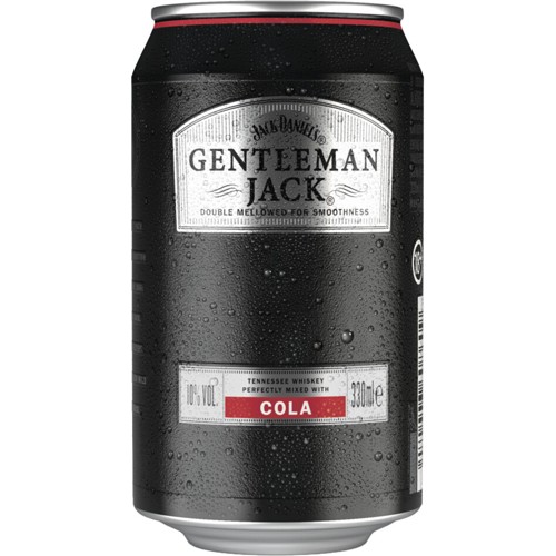 Jack Daniel's Gentleman + Cola 0.33l (EINWEG)