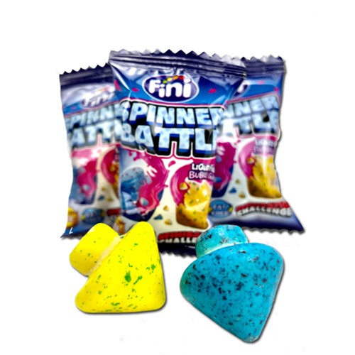 Fini Bubble Gum Spinner Battle mit flüssigen Kern  5.0g 
