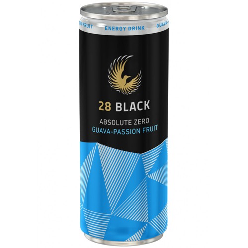 28 Black Absolute Zero Guava-Passion Fruit 0.25l (EINWEG)