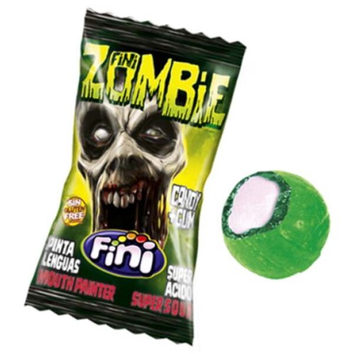 Fini Zombie Gum Super Sour Kaugummikugeln 5g 
