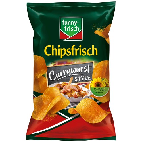 funny-frisch Chipsfrisch Currywurst Style 150g 