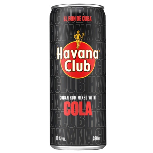 Havana Club Cuban Spiced & Cola RTD 0.33l (EINWEG)