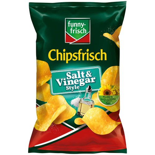 funny-frisch Chipsfrisch Salt & Vinegar 150g 