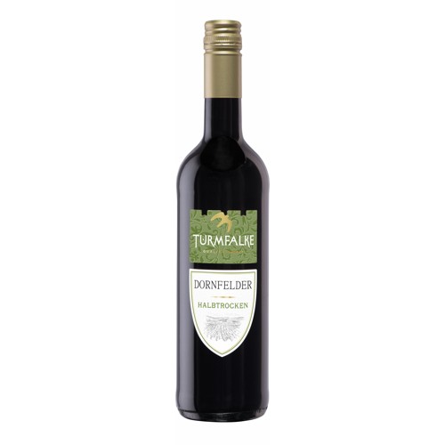 Dornfelder Turmfalke Halbtrocken 0.75l