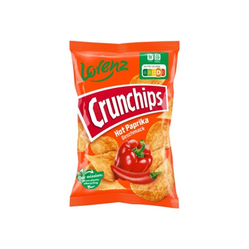 Crunchips Hot Paprika 150g