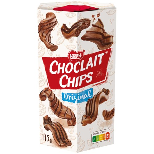 Nestle Choclait Chips Weiß 115g