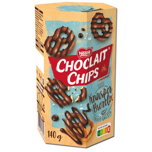 Choclait Chips Knusper Bretzel 140g