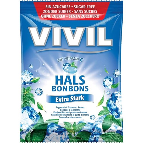 Vivil Extra Stark Hustenbonbons zuckerfrei 120g