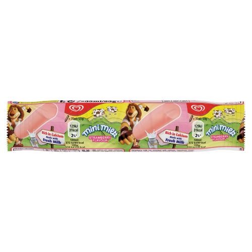 Langnese Mini Milk Erdbeer 23g
