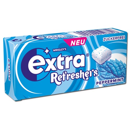 Wrigleys Extra Peppermint Cubes Kaugummi 17g