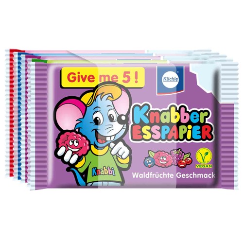 Küchle Knabber-Esspapier 5 x 25g