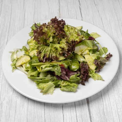 Gemüsemaultaschen (3 Stück) - auf frischen Salat der Saison