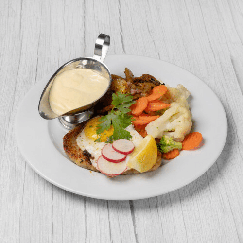 Schnitzel Hamburger Art