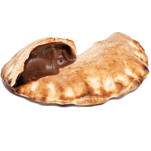 Hausgemachtes Calzone Nutella e Banana