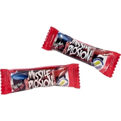 Tri Daix Fini Missile Xplosion Bubble Gum Liquid Filled 5g
