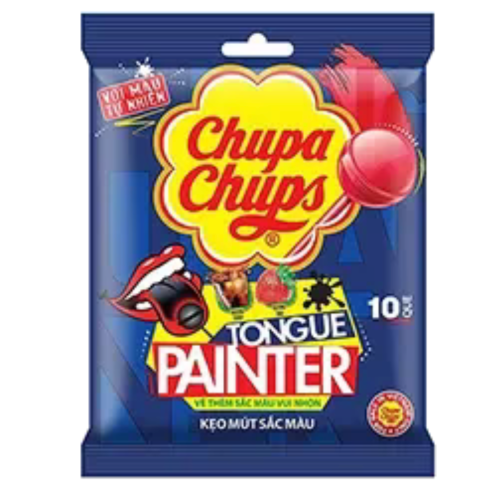 Chupa Chups Lollipop Tounge Painter Mix 93g