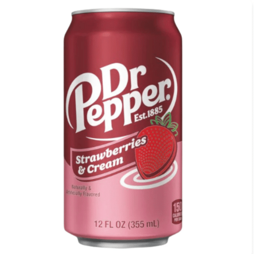 Dr. Pepper Strawberries & Cream 0.35l
