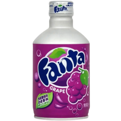 Fanta Grape Metal Bottle 0.30l