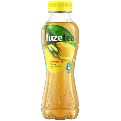 Fuze Tea Schwarzer Tee Zitrone 0.4l (EINWEG)