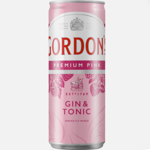 Gordon Premium Pink Gin & Tonic 0.25l (EINWEG)