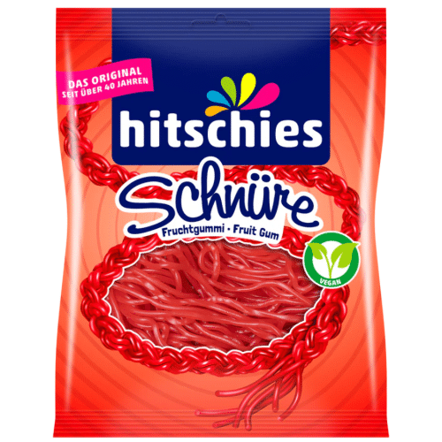 Hitschies - Schnüre Erdbeere 125g