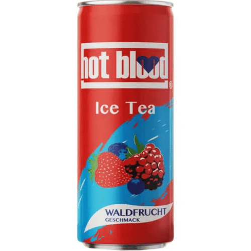 Hot Blood Ice Tea Waldfrucht 0.33l (Mehrweg)