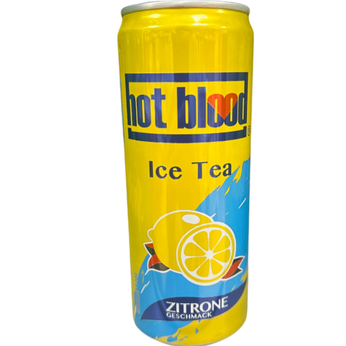 Hot Blood Ice Tea Zitrone 0.33l (Mehrweg)