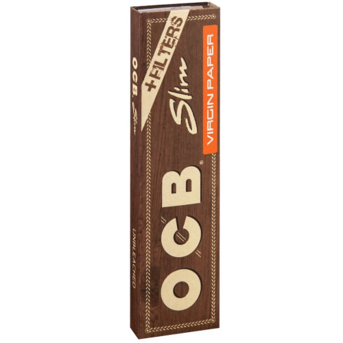 Longpapes mit Tips braun