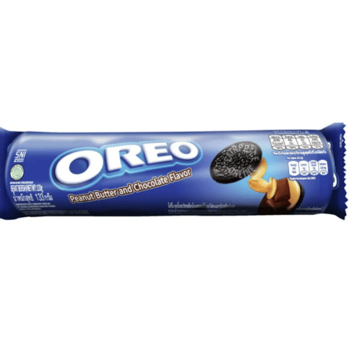 Oreo Biscuit Sandwich Peanut Butter & Chocolate 119.6g