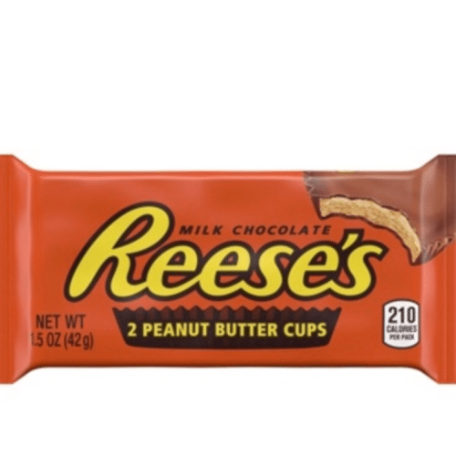 Reeses Milk Chocolate & Peanut Butter Cups 42g