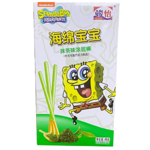 Spongebob Coated Stick Matcha 21g
