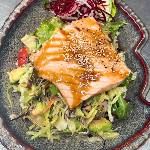 Salmon-Salat