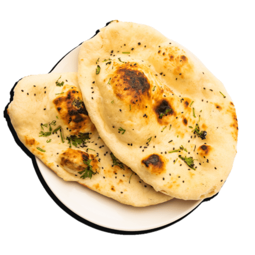 Indisches Butter Naan Brot