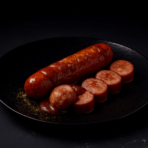 Puten-Currywurst