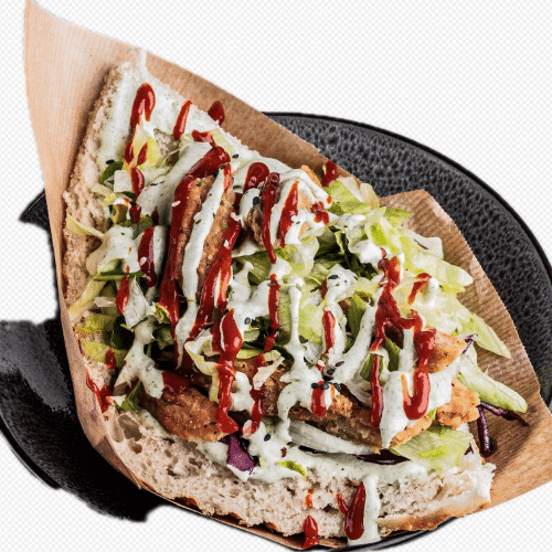 NoChickn Filet im Brot