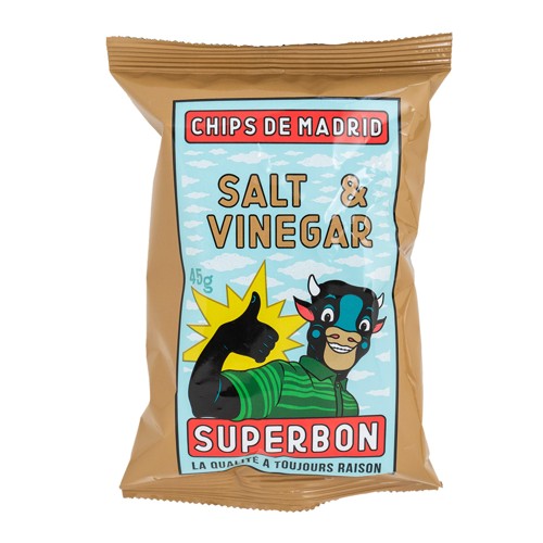 Chips de Madrid Superbon Salt Vinegar 45g
