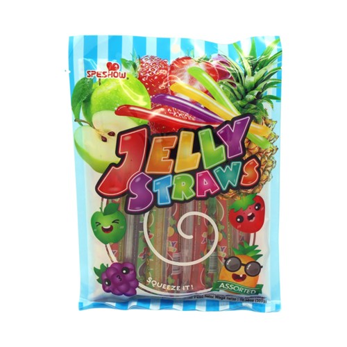 Speshow Assorted Jelly Straws 300g